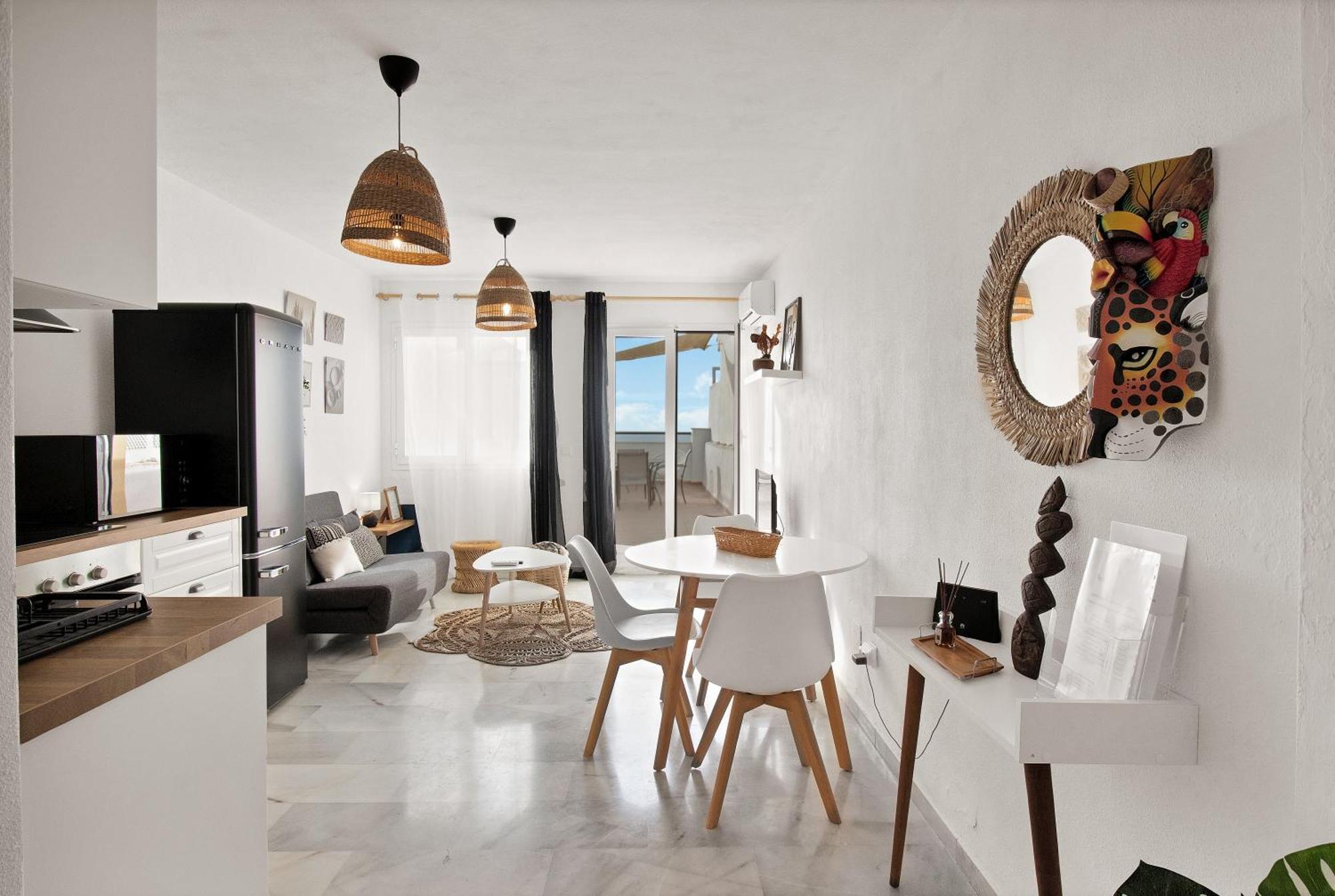 Appartement Duplex Estilo Boho Con Increible Terraza Y Vistas Al Mar En - Las Abejeras 609 *