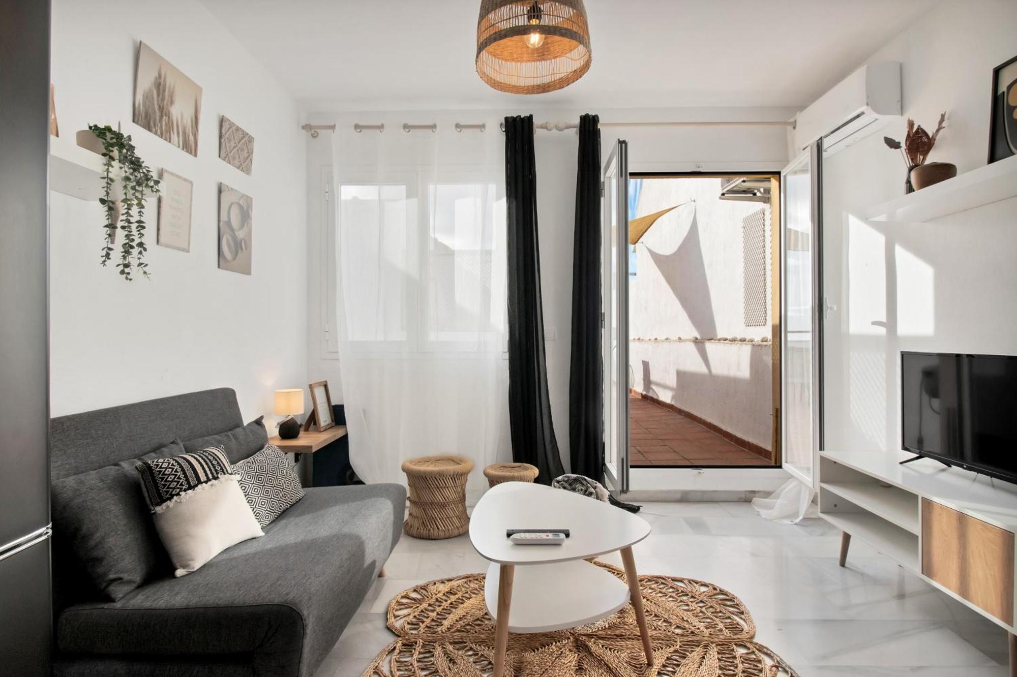 Duplex Estilo Boho Con Increible Terraza Y Vistas Al Mar En - Las Abejeras 609 Appartement